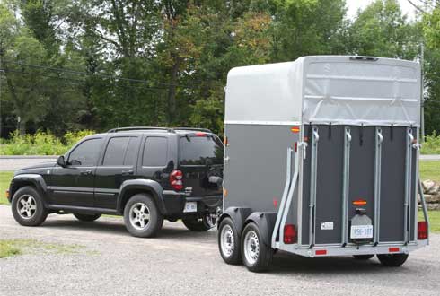 Pulling horse trailer with ford escape